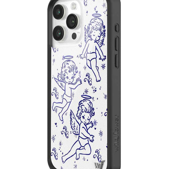 Wildflower Cherubs iPhone 15 Pro Max Case