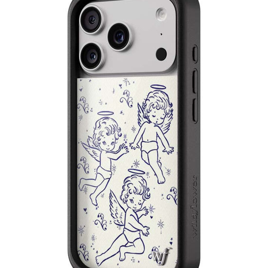 Wildflower Cherubs iPhone 17 Pro Case