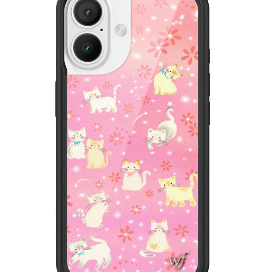 Wildflower iPhone case 16 Claire Drake Cats Collab Pink Cute