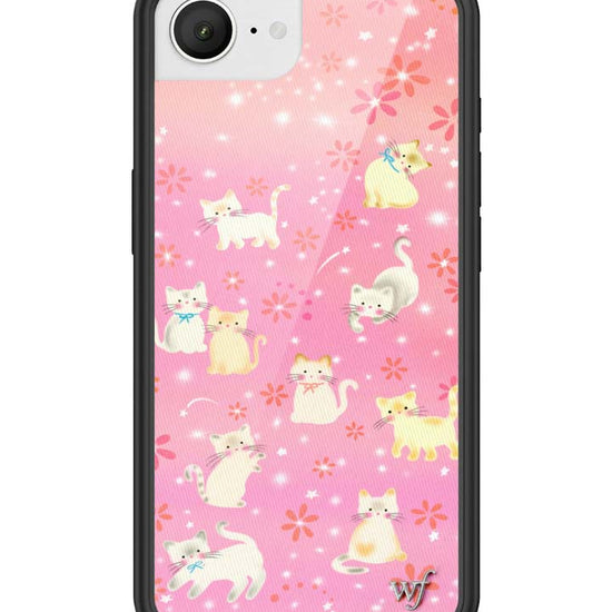 Wildflower iPhone case 16e Claire Drake Cats Collab Pink Cute