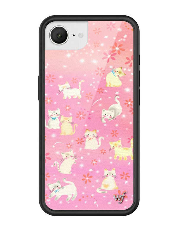 Wildflower iPhone case 16e Claire Drake Cats Collab Pink Cute