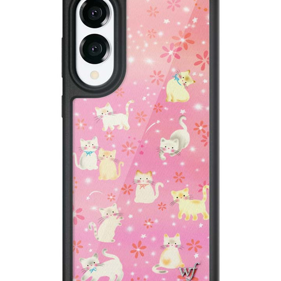 Wildflower Galaxy S25 case Edge Claire Drake Cats Collab Pink Cute