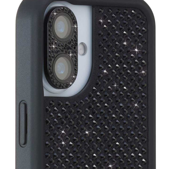 Wildflower Camera Bling Cover 16/16 Plus Black Cute 
