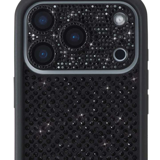 Wildflower Camera Bling Cover 17 Pro Black Cute 