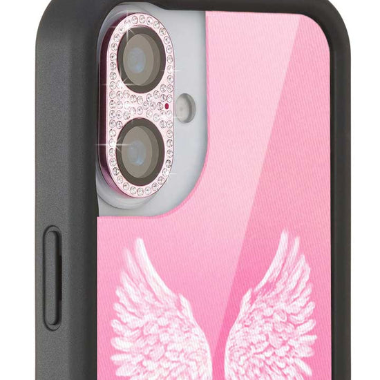 Wildflower Camera Bling Cover 16 Plus and 16 Pink Cute