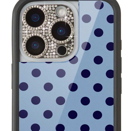 Wildflower Camera Bling Cover 16 Pro and 16 Pro Max Silver Cute