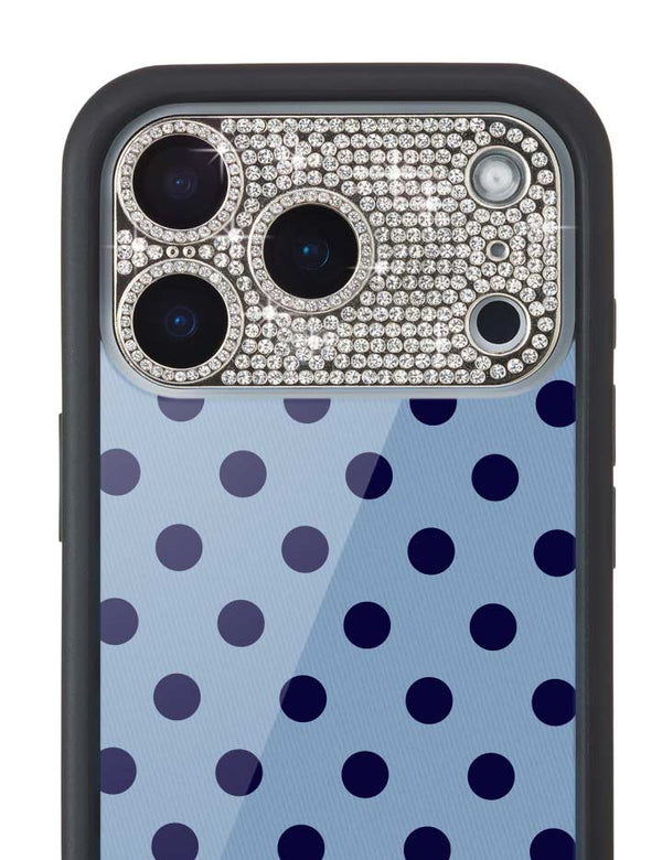 Wildflower Camera Bling Cover 17 Pro Silver Cute