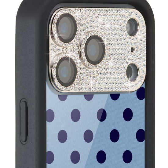 Wildflower Camera Bling Cover 17 Pro Silver Cute