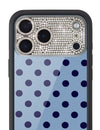 Wildflower Camera Bling Cover 17 Pro Max Silver Cute