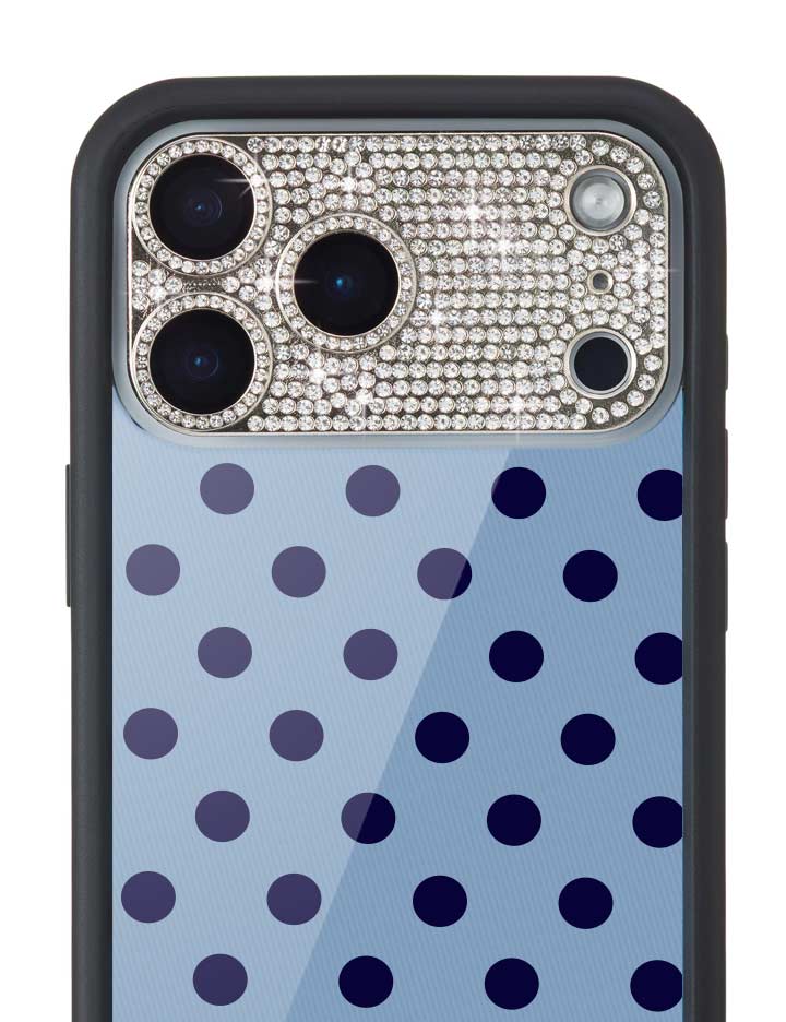 Wildflower Camera Bling Cover 18 Pro Max Silver Cute