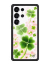 Wildflower Galaxy S25 case Ultra Miss Lucky Clover Green Cute