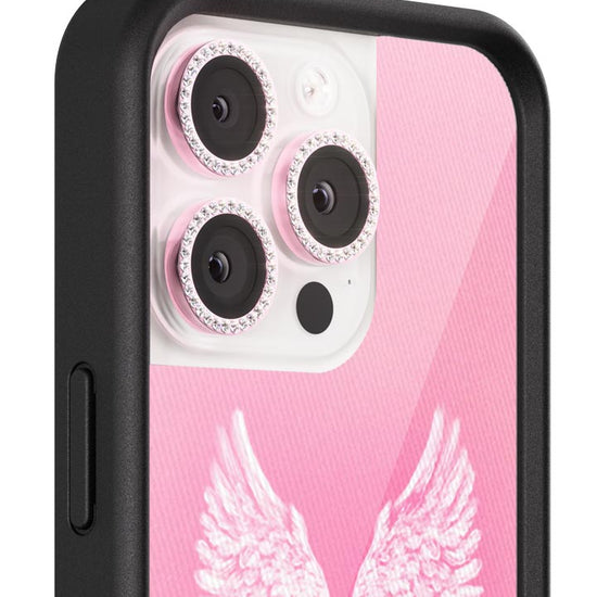 wildflower camera bling pink iphone 14 pro and 14 pro max