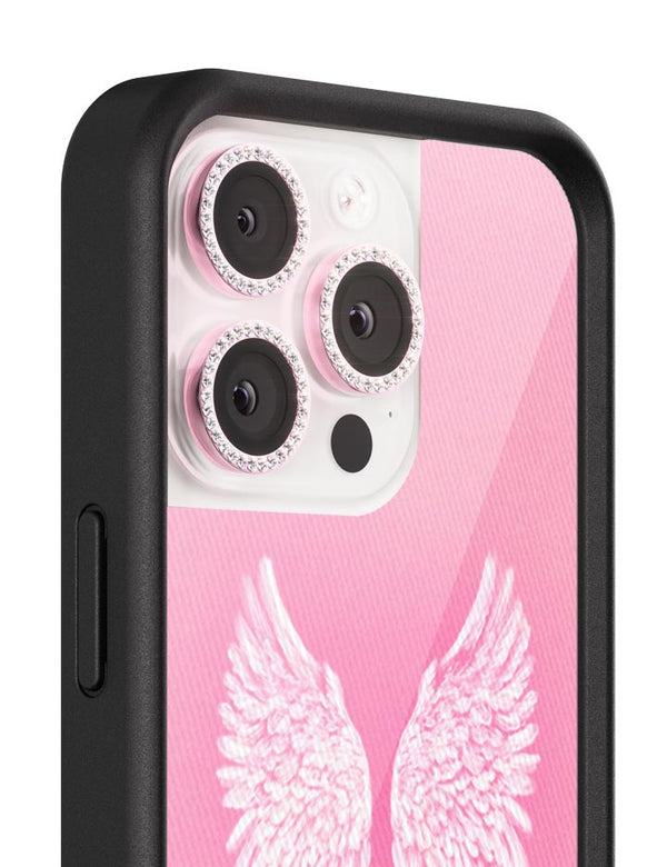 wildflower camera bling pink iphone 14 pro and 14 pro max