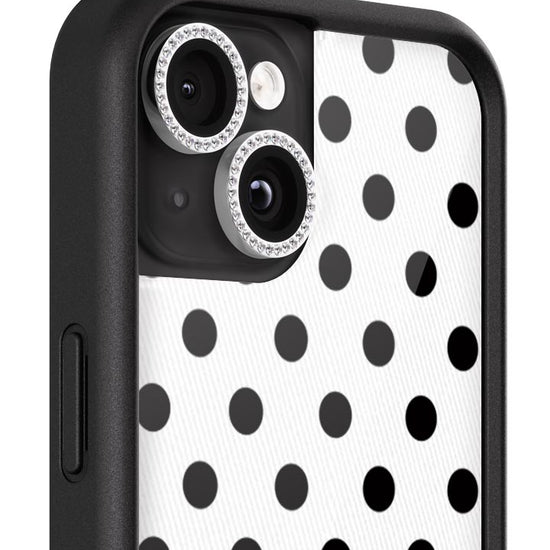 wildflower camera bling silver iphone 15 and 15 plus