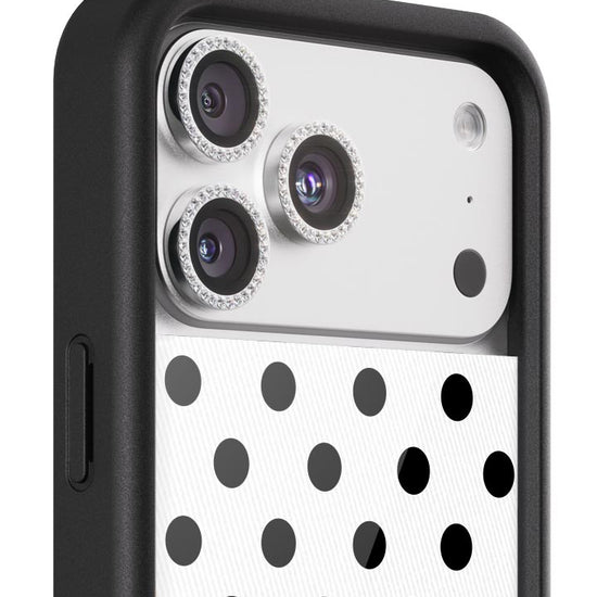 wildflower camera bling silver iphone 17 pro and 17 pro max