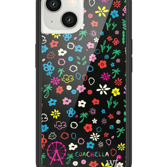 wildflower coachella iphone 13 | black