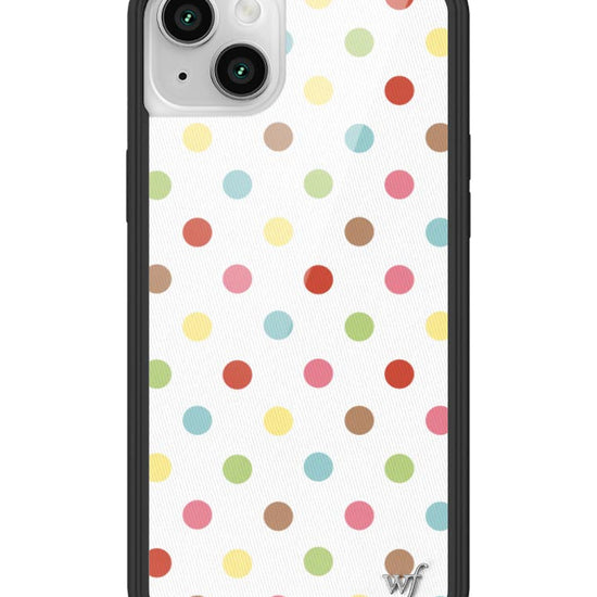 Wildflower iPhone case 14 Polka Dot Confetti Multicolored Cute