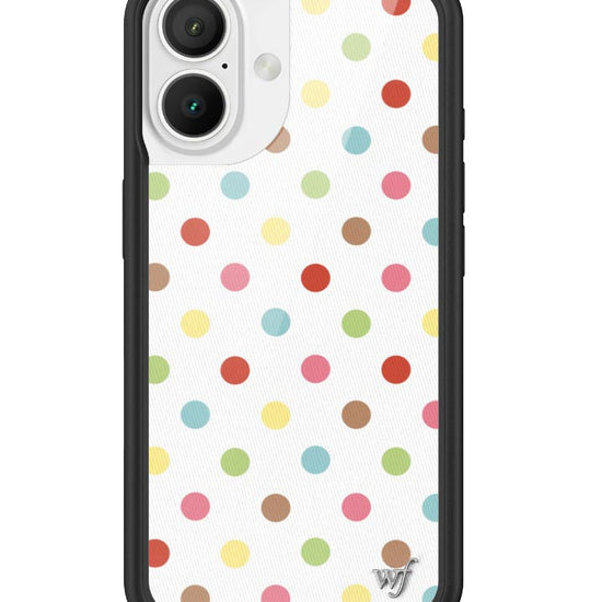 Wildflower iPhone case 16 Polka Dot Confetti Multicolored Cute