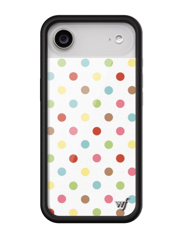 Wildflower iPhone case Air Polka Dot Confetti Multicolored Cute