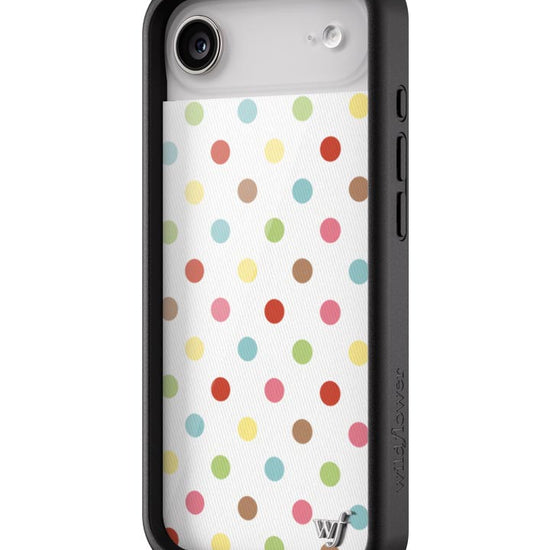 Wildflower iPhone case Air Polka Dot Confetti Multicolored Cute