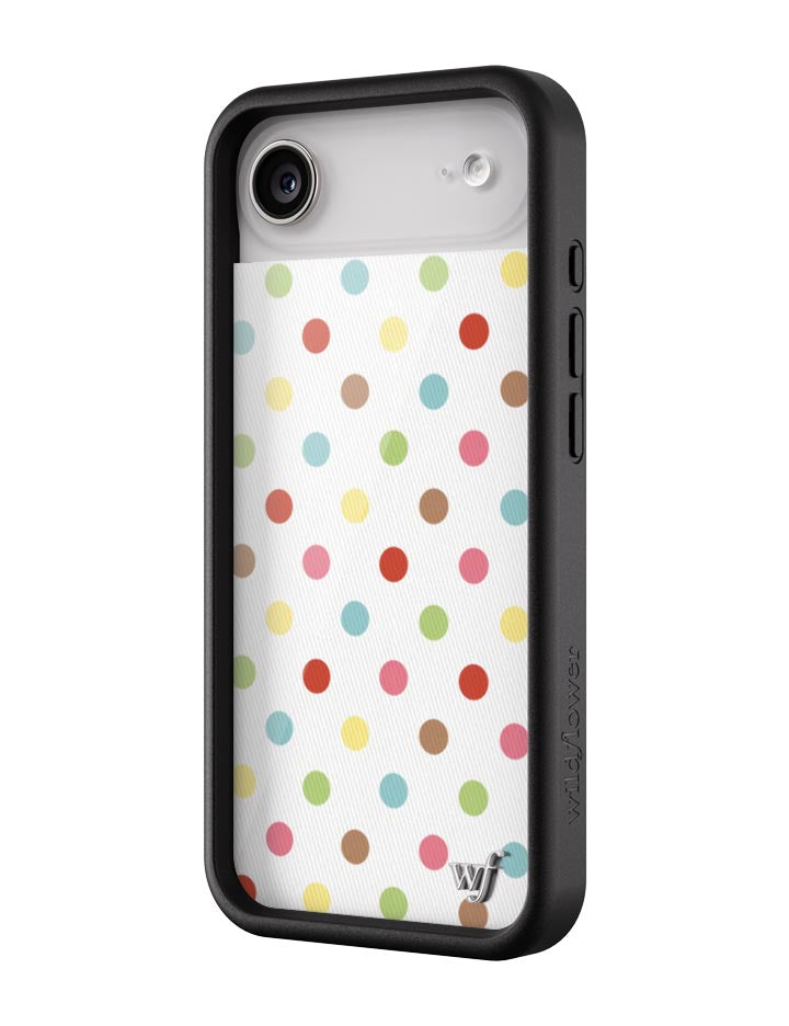 Wildflower iPhone case Air Polka Dot Confetti Multicolored Cute