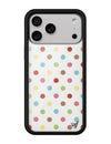 Wildflower iPhone case 18 Pro Max Polka Dot Confetti Multicolored Cute