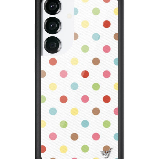 Wildflower Galaxy S25 case Polka Dot Confetti Multicolored Cute