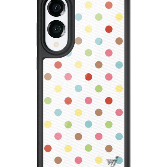 Wildflower Galaxy S25 case Edge Polka Dot Confetti Multicolored Cute