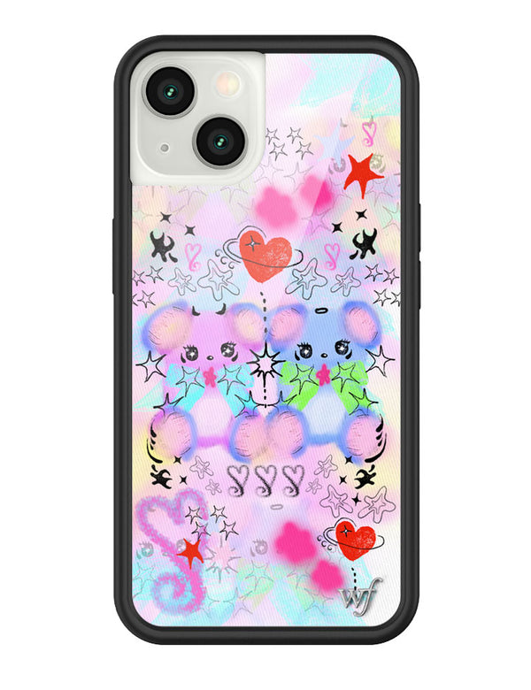 Wildflower Cotton Candy Teddies iPhone 13 Case