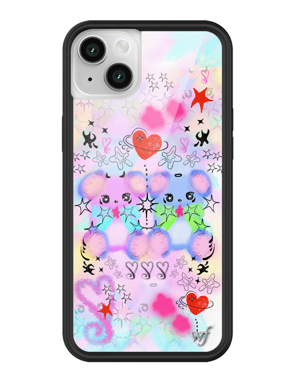 Wildflower Cotton Candy Teddies iPhone 14 Case