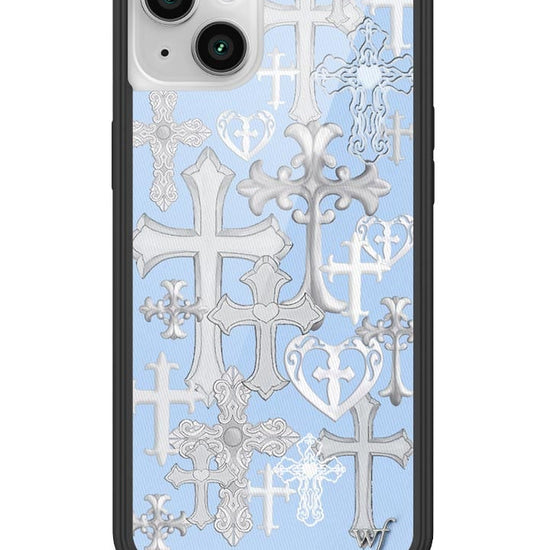 wildflower cross girl iphone 14plus case