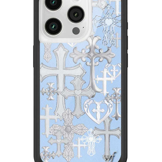 wildflower cross girl iphone 15pro case