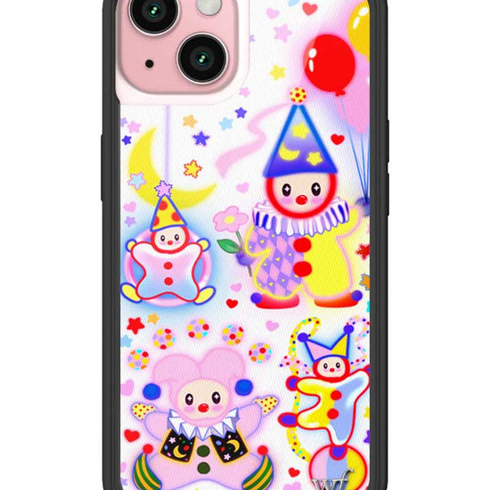 Wildflower iPhone case 15 Clown Around Red Cute