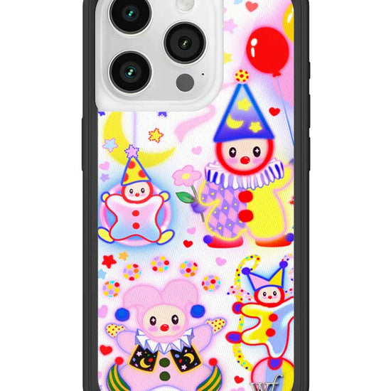 Wildflower iPhone case 15 Pro Clown Around Red Cute