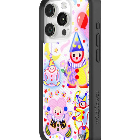 Wildflower iPhone case 15 Pro Clown Around Red Cute