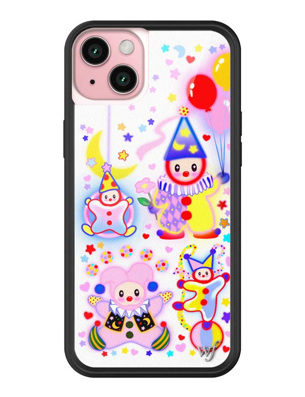 Wildflower iPhone case 15 Plus Clown Around Red Cute