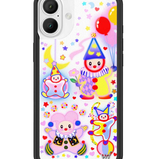 Wildflower iPhone case 16 Plus Clown Around Red Cute