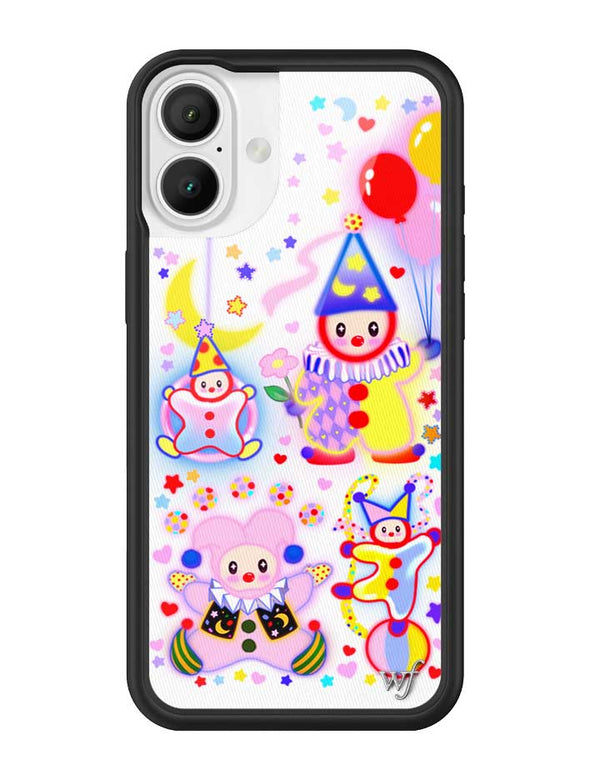 Wildflower iPhone case 16 Plus Clown Around Red Cute