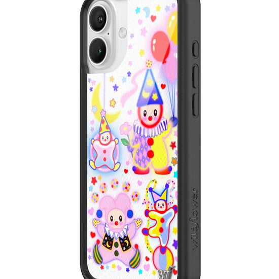Wildflower iPhone case 16 Plus Clown Around Red Cute