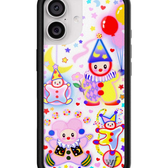 Wildflower iPhone case 17 Clown Around Red Cute