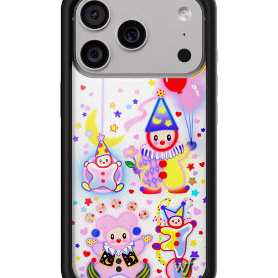 Wildflower iPhone case 17 Pro Clown Around Red Cute