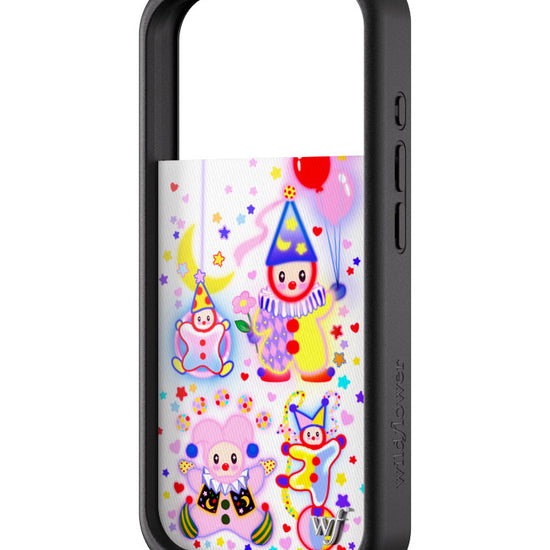 Wildflower iPhone case 17 Pro Clown Around Red Cute