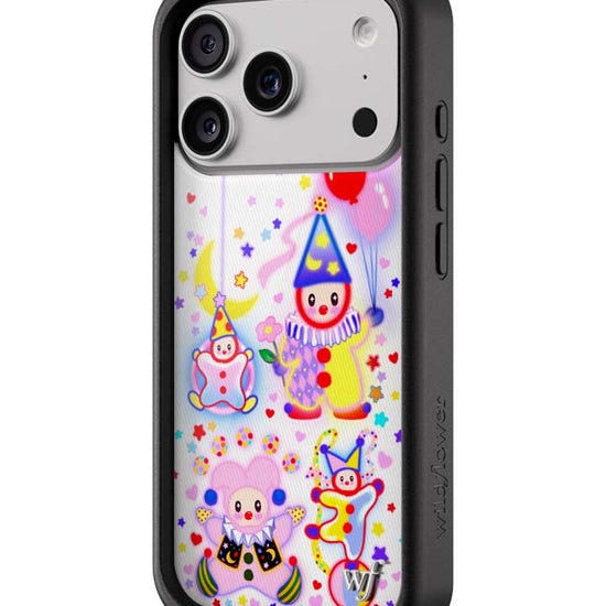 Wildflower iPhone case 17 Pro Clown Around Red Cute