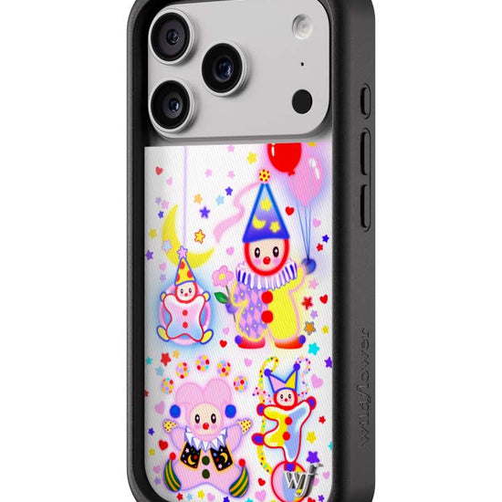 Wildflower iPhone case 17 Pro Clown Around Red Cute