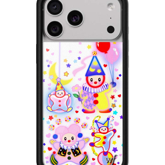 Wildflower iPhone case 17 Pro Max Clown Around Red Cute