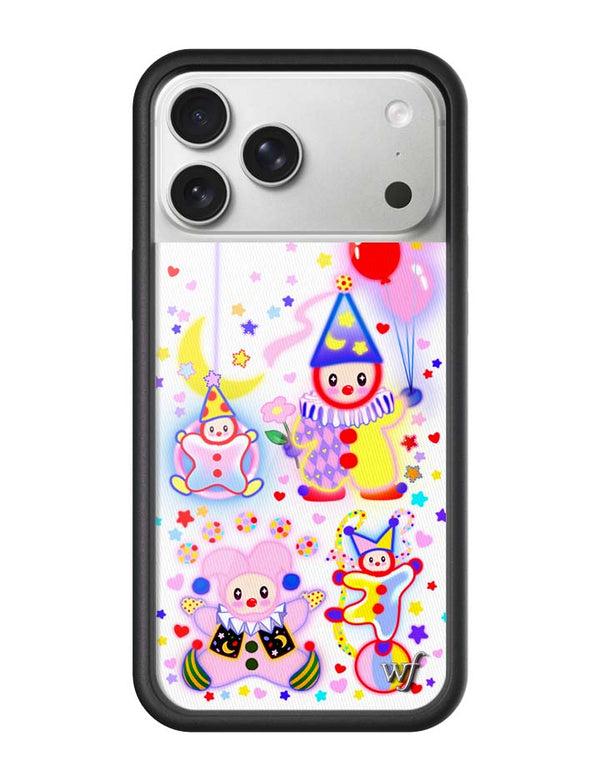 Wildflower iPhone case 17 Pro Max Clown Around Red Cute