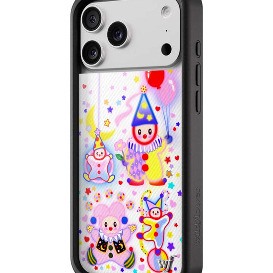 Wildflower iPhone case 17 Pro Max Clown Around Red Cute