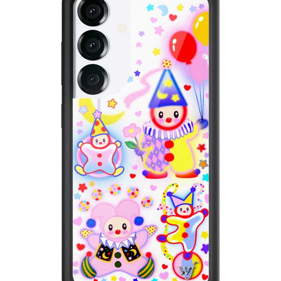 Wildflower Galaxy S25 case Clown Around Red Cute