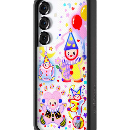 Wildflower Galaxy S25 case Clown Around Red Cute