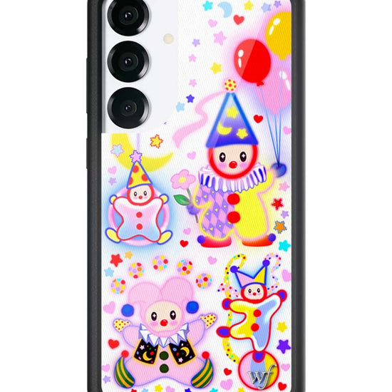 Wildflower Galaxy S25 case Plus Clown Around Red Cute